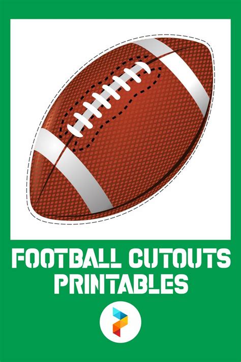 Football Cutouts Printables